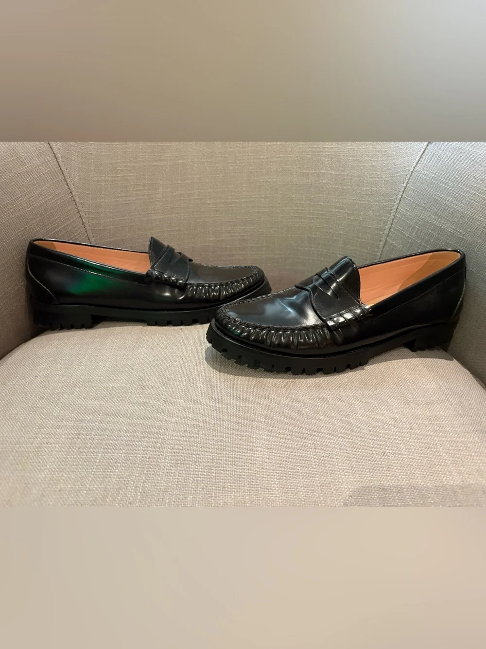 J.Crew Black Loafers